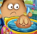 Jogo Pou Baby Wash no Jogos 360