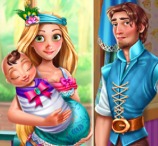 Rapunzel & Flynn - Happy Family