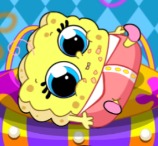 CARE BABY SPONGEBOB, JOGOS BOB ESPONJA, SPONGEBOB GAMES, BABY CARE GAMES