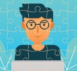 Boys and Glasses Jigsaw Puzzle