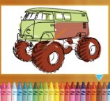 Monster Trucks Coloring Pages