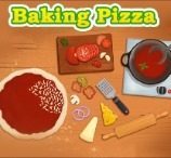 Baking Pizza