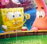 BOB ESPONJA jogos online Brincando montar Jogos de quebra cabeça mundonick  desenho do bob infantil 