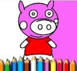 Peppa Pig Jogo de Pintar Online 🌟 Peppa Pig Desenhar e Colorir 🌟 Peppa  Pig Jogo~Gratis 