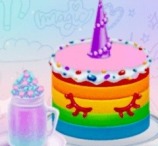 Princesses Unicorn Cakes And Drinks