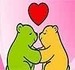 Colorir Ursinhos Com Coração