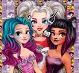 Disney Princesses Comicon Cosplay