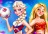 Elsa and Rapunzel Football Rivals