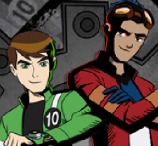 Cenas do Ben 10 e Mutante Rex Heróis Unidos com Bonecos! 