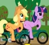 Little Pony Bike Racing