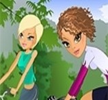 Maria e Sofia Go Biking