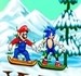 Mario and Sonic - Snowboard