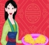 Mulan Prepara Torta Chinesa