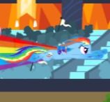 My Little Pony Rainbow Dash Equestria Race