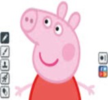 Peppa's Paintbox - Click Jogos