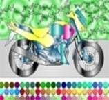 Pintando a Moto Moderna