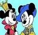 Pinte a Minnie e o Mickey