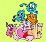 Pinte a Turma de Gumball