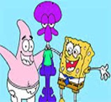 Pinte Bob Esponja e Amigos