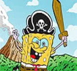 Pinte Bob Esponja o Pirata