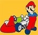 Pinte o Mario Com Seu Kart