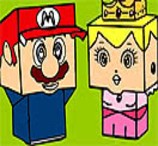 Pinte Super Mario Versão Minecraft