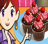 Sara Cozinha Cupcakes Chocolate em Jogos na Internet