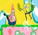 Spongebob and Patrick in The Bubble World